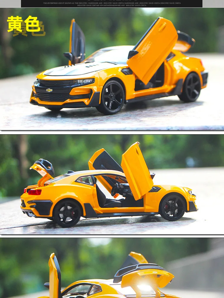 1/24 Diecasts& игрушечный транспорт Chevrolet Camaro Континентальная модель автомобиля коллекция автомобилей игрушки для мальчика Детский подарок brinquedos