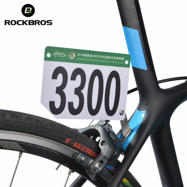 cycling race number pocket