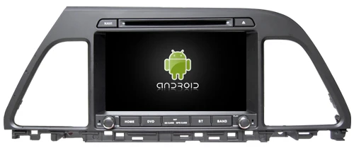 Top Navirider car dvd player multimedia autoradio android8.1 wifi gps navigation screen for Hyundai Sonata 2015 stereo tape recorder 2