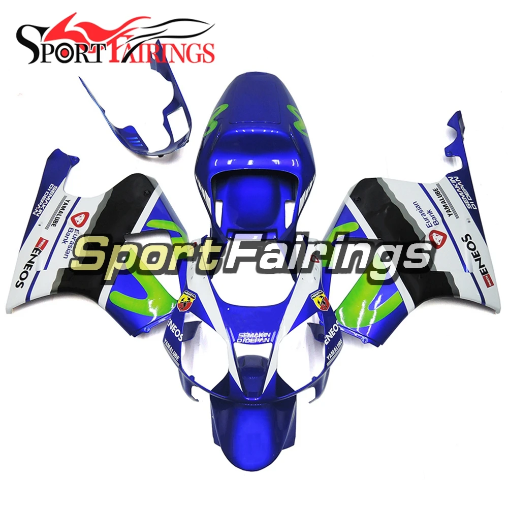Motorcycle ABS Plastic Full Fairings For Honda VTR1000 RC51 2000 2001 2002 2003 2004 2005 2006 Bodywork Gloss Blue White Cowling |