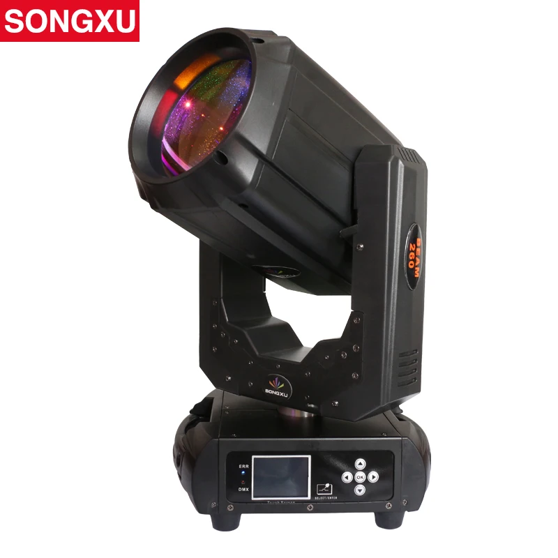 

260W 9R Moving Head Light 260W Lyre Beam Moving Head Light 8+16+24 face prism Rainbow Effect Stage Disco Lights/SX-MH260
