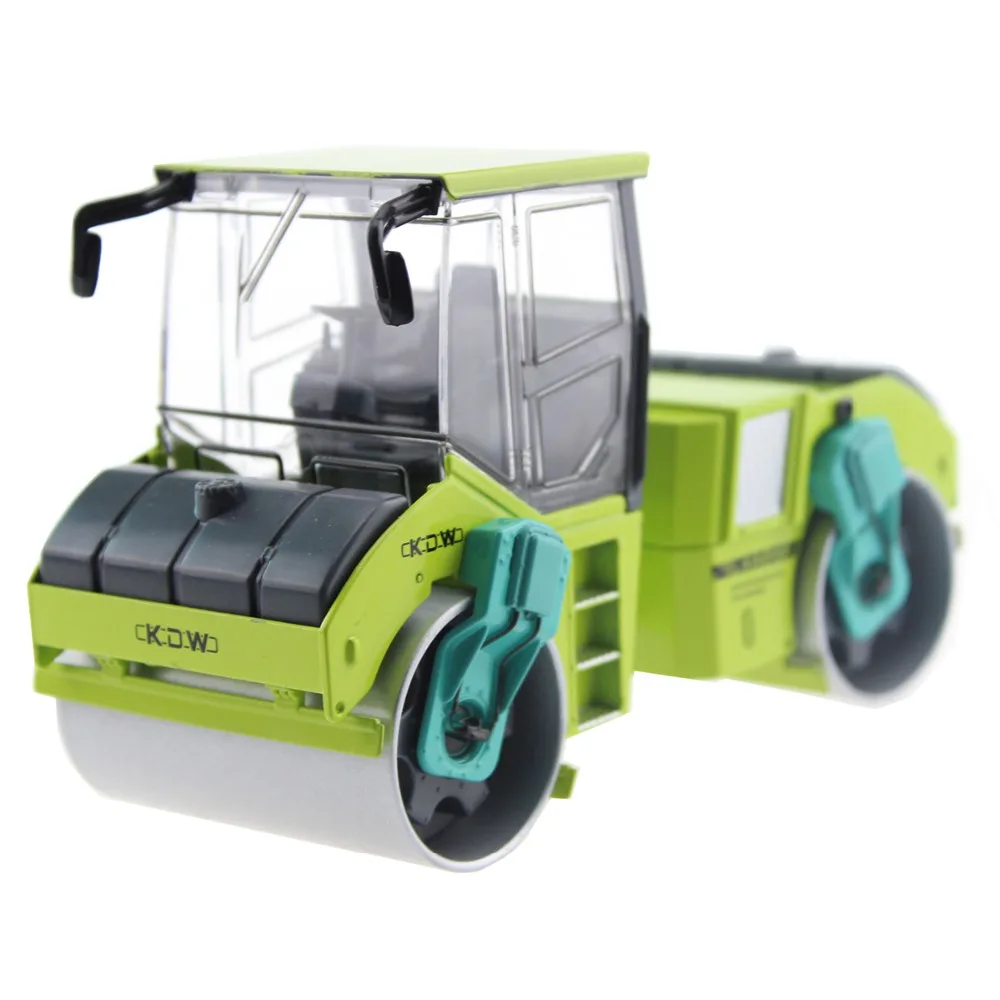

Double Drum Rolling Road Truck Alloy Model scale 1:50 ABS Alloy Diecast Engineer Machine Model Vehicle Collections Toys Hobby