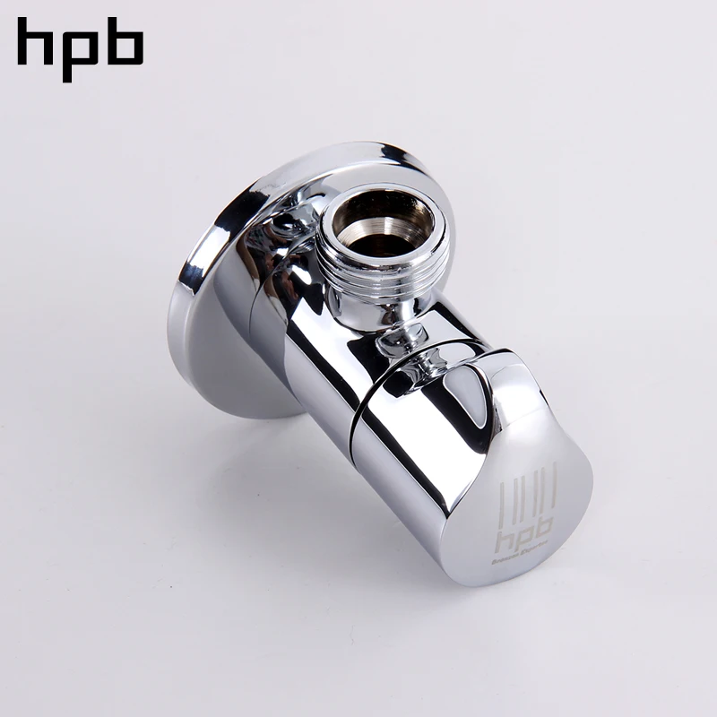 HPB Soild латунный треугольный клапан для раковины ванной комнаты и кухни кран