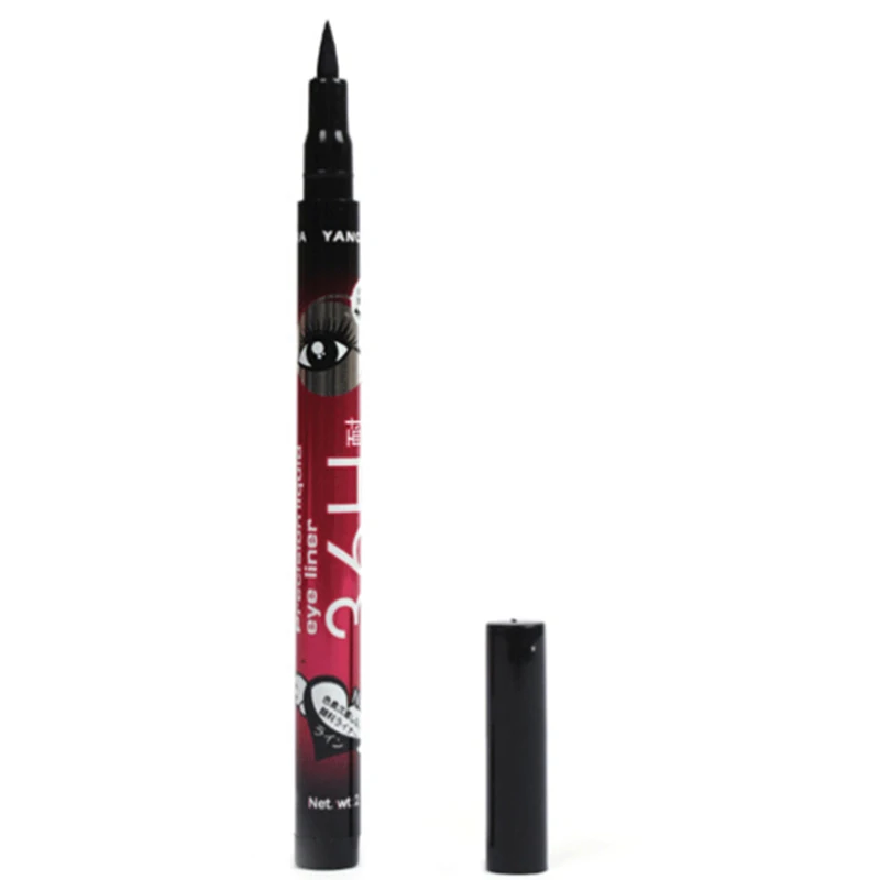 YANQINA, 4 цвета, черный, 36 H, подводка для глаз, карандаш, водостойкая ручка, Прецизионная, долговечная, жидкая подводка для глаз, Гладкий макияж, инструменты, косметика