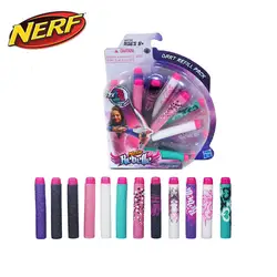 Оригинал Nerf игрушки 12 штук Reload мягкие пули Nerf оружейные аксессуары для Rebelle серии подарок на день рождения для девочек