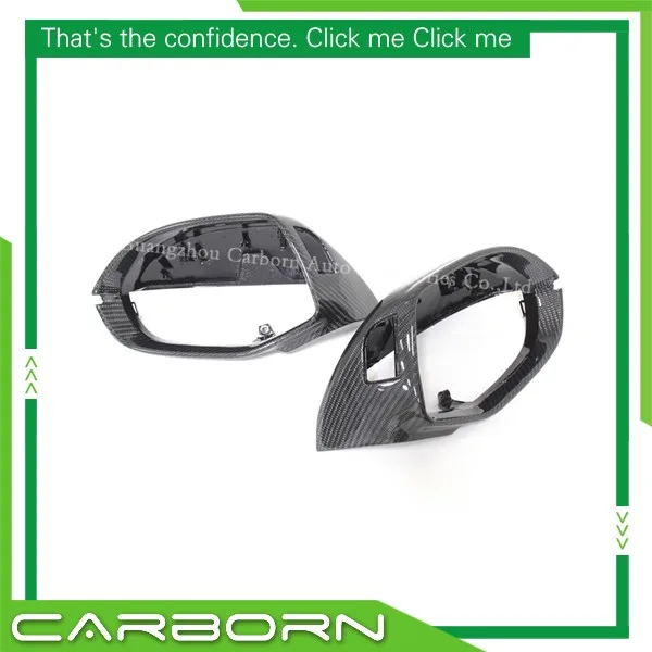 

For Audi A7/S7 RS7 Replacement Carbon Fiber Rear View Side Mirror Covers 2011-2014 with Turn Light Signal
