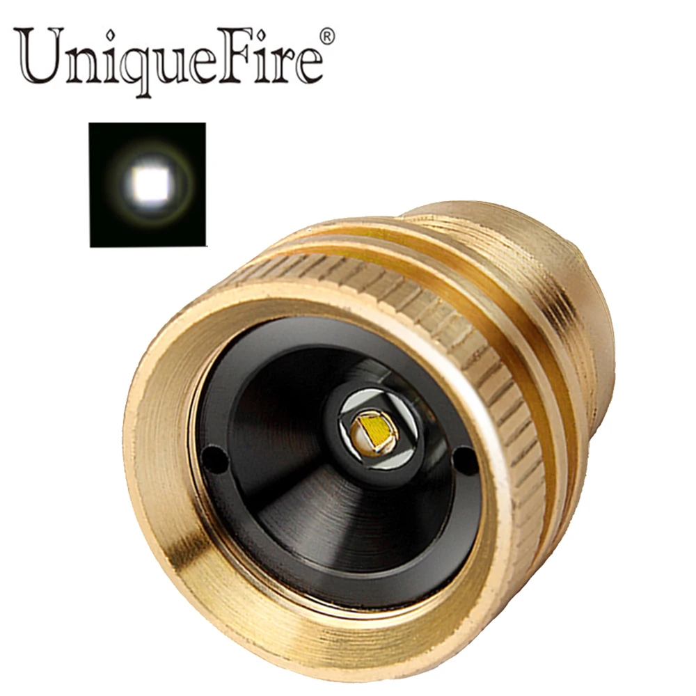 UniqueFire UF-1508 XML T6 Белый свет светодиодный Pill 1200 люменов сменная лампа латунь капля в регулируемой головке светодиодный держатель лампы