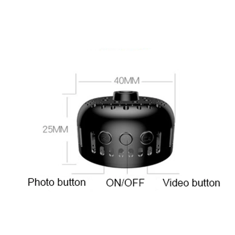 Топ 1080P HD веб-камера 160 градусов широкоугольные мини-камеры Поддержка Wi-Fi сети ночного видения удаленный монитор для мобильного телефона