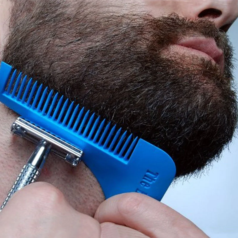 

1 Set Perfect Lines Symmetry Beard Shaping Shaving Tool Comb Beauty Hot Selling
