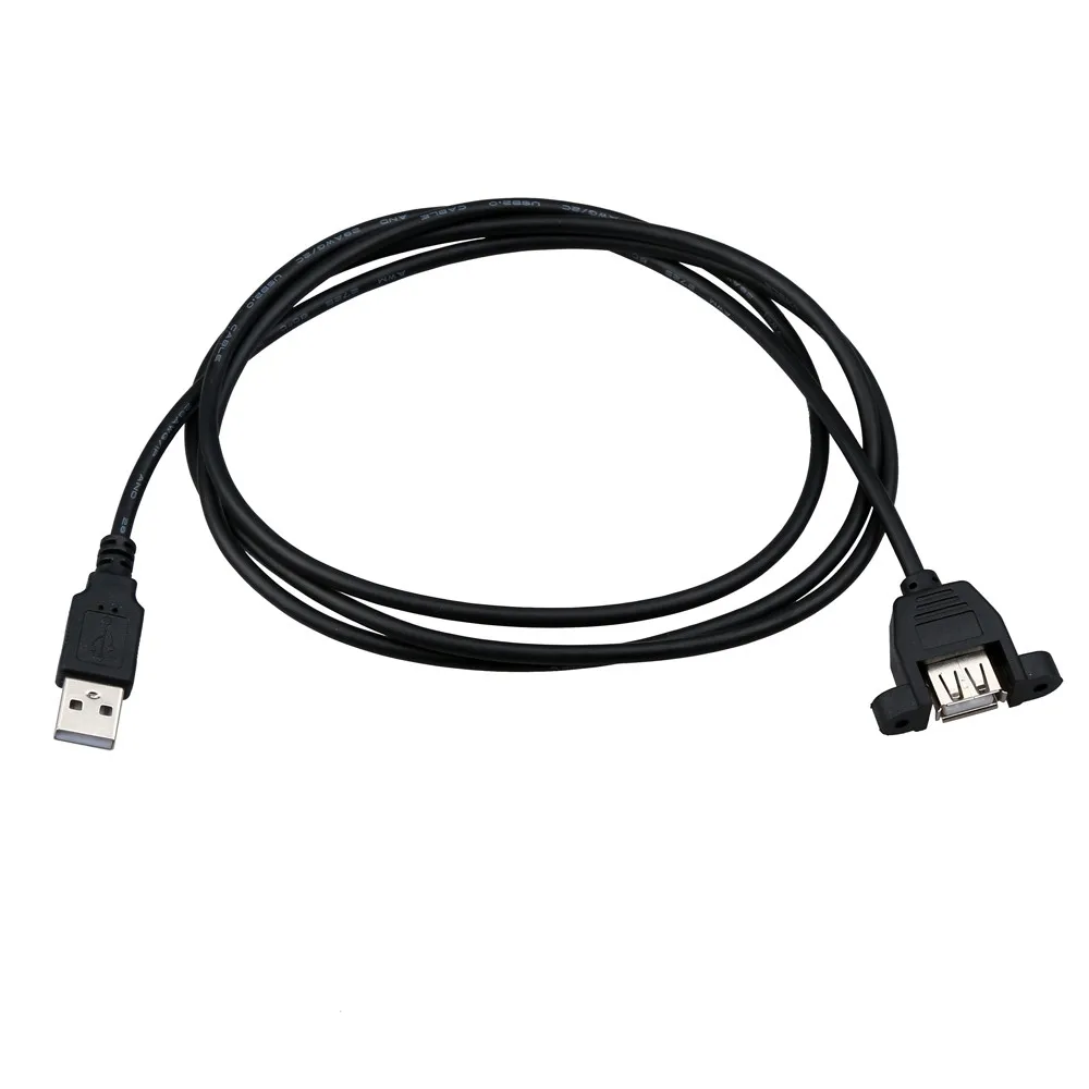 

USB 2.0 A Female To A Male Extension Lead For Computer Plug Extender 30CM Drop Shipping l1113#2