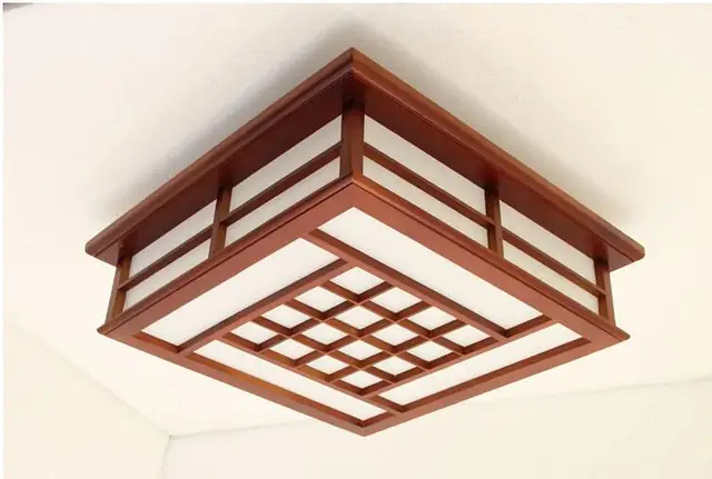 modern led pendant flush mount ceiling fixtures light chinese solid