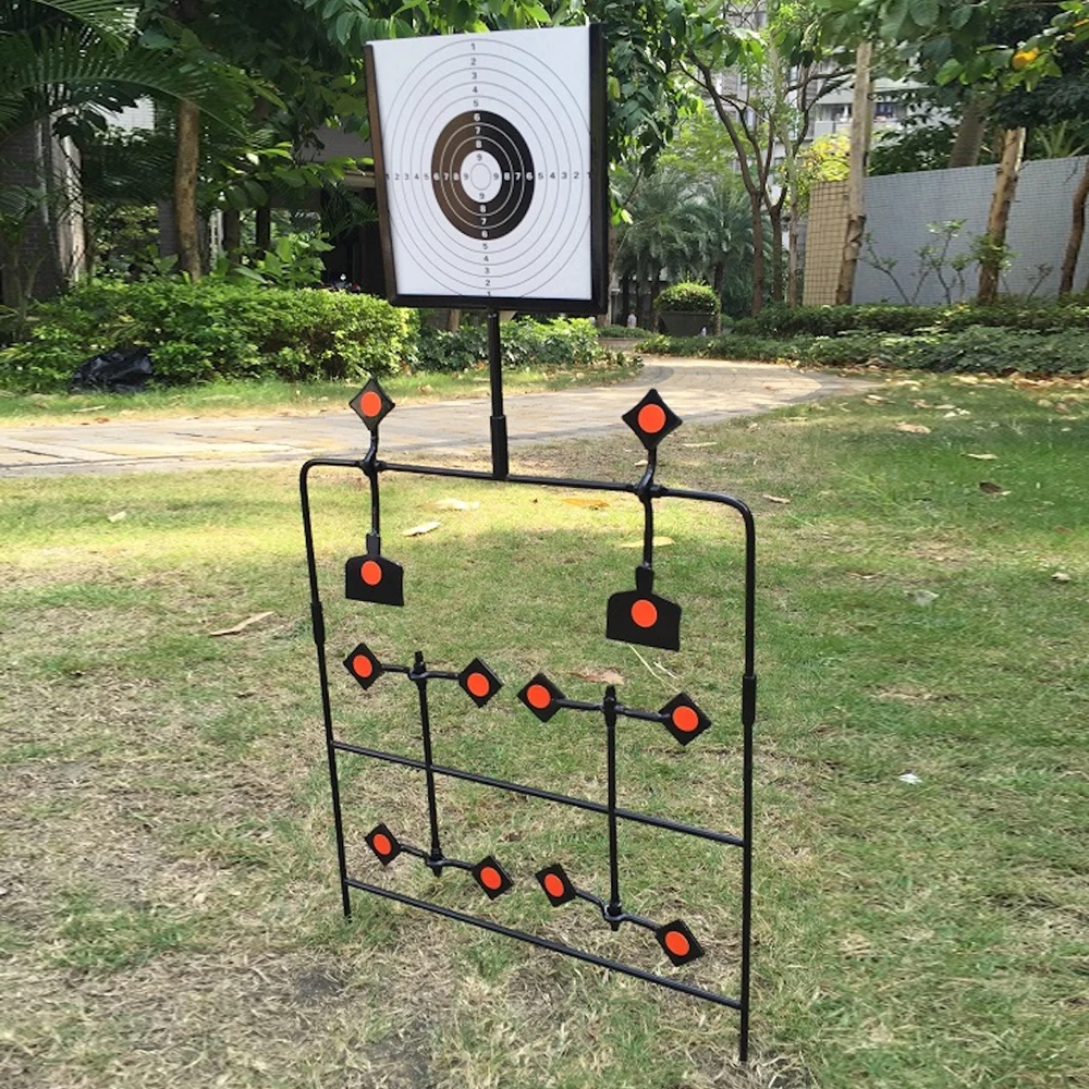 Подходит для стрельбы в пейнтбол 12 небольших целей будет выгореть вертикально и горизонтально, в том числе 24 наклейки