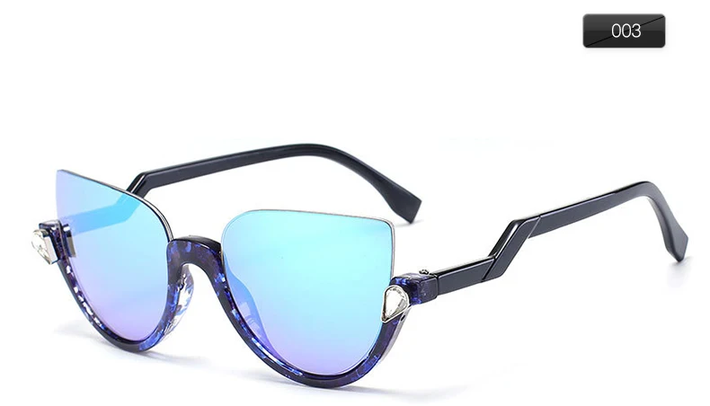 Очки от бренда dolcevision, кошачий глаз, солнцезащитные очки es, половинная оправа, женские градиентные солнцезащитные очки es, Модные женские вечерние очки UV400, оттенки