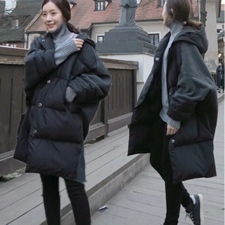 Le Lâche Épais Capuchon Coréenne Manteau Femmes rembourré Thicke Et Chaud À D'hiver Casual Bas D220 Veste 2016 Coton Style Nouvelle Mode Vers Long pGUqSzMV