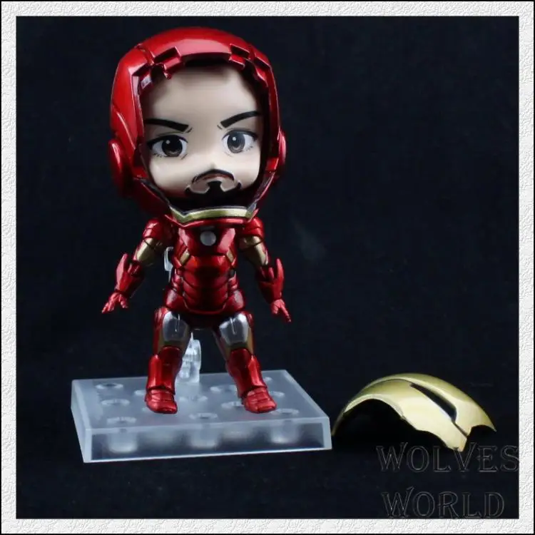 Iron Man Action Figure MARK7 Model Movable Iron Man Toys Dolls Decoration Pvc Collection Figurine Toys 10cm