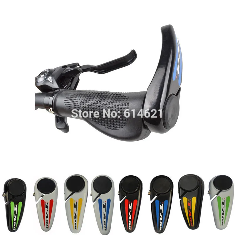 

anti-slip Magnesium alloy handlebar grips dual locked cycling MTB BMX DH bike handle bar end ergonomic bullhorn bicycle grip