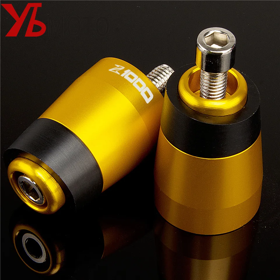 

FOR KAWASAKI Z1000 Z1000SX Z 1000 SX2010-2019 Motorcycle handle grip end Handlebar Grips Bar Ends Accessories High Quality