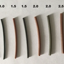 1000 х термоусадочная трубка для рыбалка на Карпов-термоусадочная трубка для рыбалки-коричневый/темно-зеленый карп рыболовные принадлежности