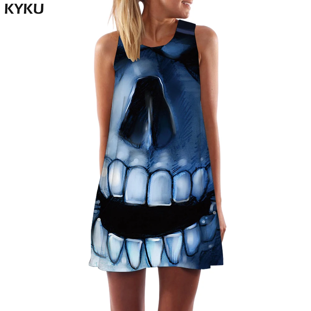 skull sundress