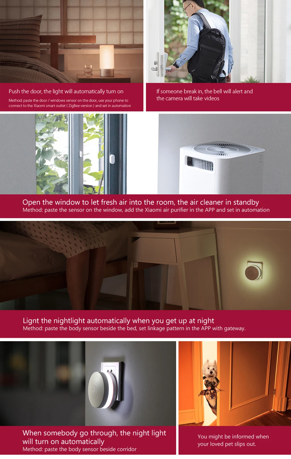 Original Xiaomi Upgraded Version Mi Gateway Smart WiFi Remote Control Work with Smart Sensor Kit Home kit Smart Home (5)
