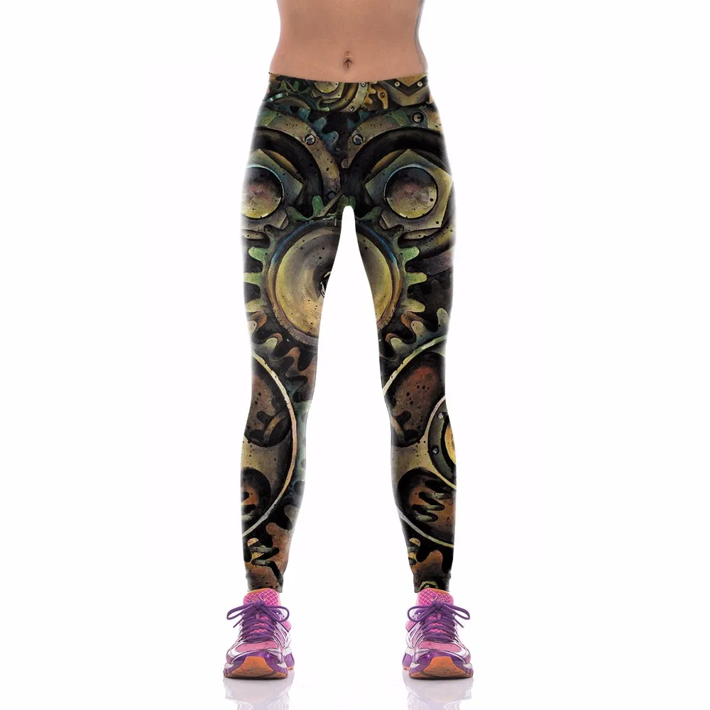 Новинка, KYK1038, сексуальные женские леопардовые 3D принты, высокая талия, спортивные Леггинсы для бега и ФИТНЕССА, штаны для бега, йоги