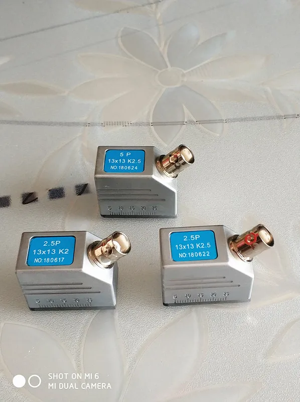Ультразвуковой зонд косой обнаружения дефектов. 2.5P13x13 K1/2.5P13x13 K1.5/5P13x13 K1/5P13x13