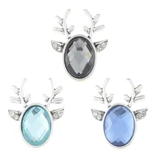 JaynaLee 20 мм Рождество имбирь защелки подходят Сменные защелки ювелирные изделия для женщин мужчин подарки GJS4608