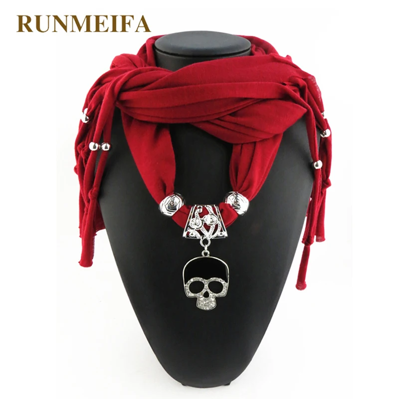 Подвесной шарф RUNMEIFA хлопковые новые модные женские подвесные шарфы для