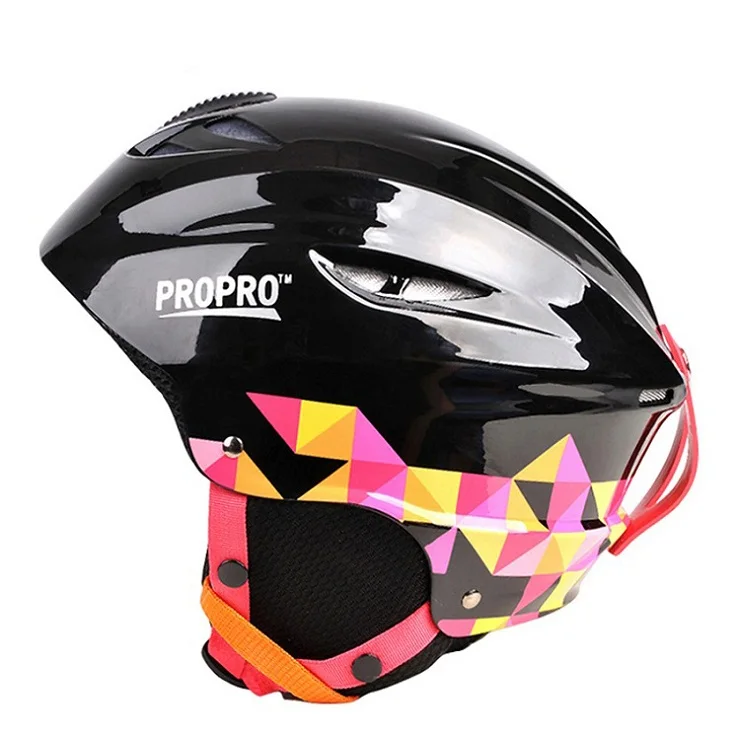 Propro Мужские Женские полузакрытые лыжные шлемы для спорта на открытом воздухе цельно формованные сноуборд скейтборд катание лыжный шлем VK036