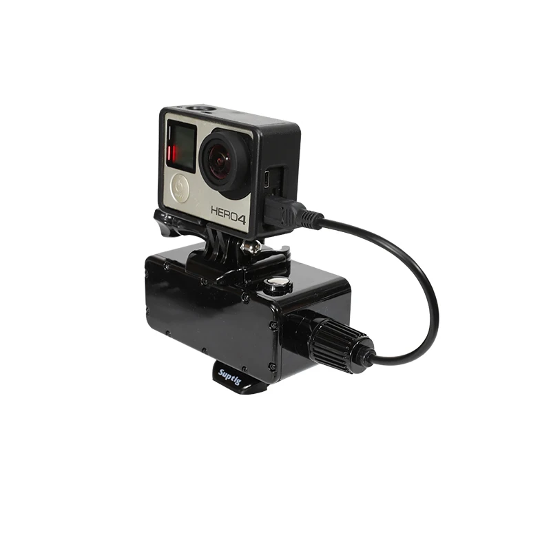 5200 мАч водонепроницаемый внешний аккумулятор зарядное устройство водонепроницаемый чехол для GoPro Hero 7 6 5 4 3+ 3 SJCAM YI 4K Аксессуары для экшн-камеры