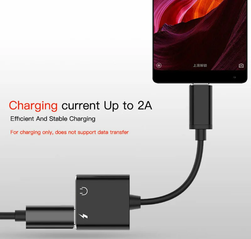 50PCS LOT DHL Free Shipping USB C Type C To 3 5mm Audio Cable Adapter Aux Headphone Jack For Huawei XIAOMI Macbook With Package