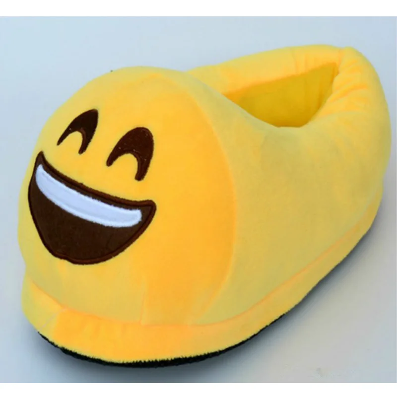 Buy Women Men Emoji Shoes Cartoon Children Plush Home