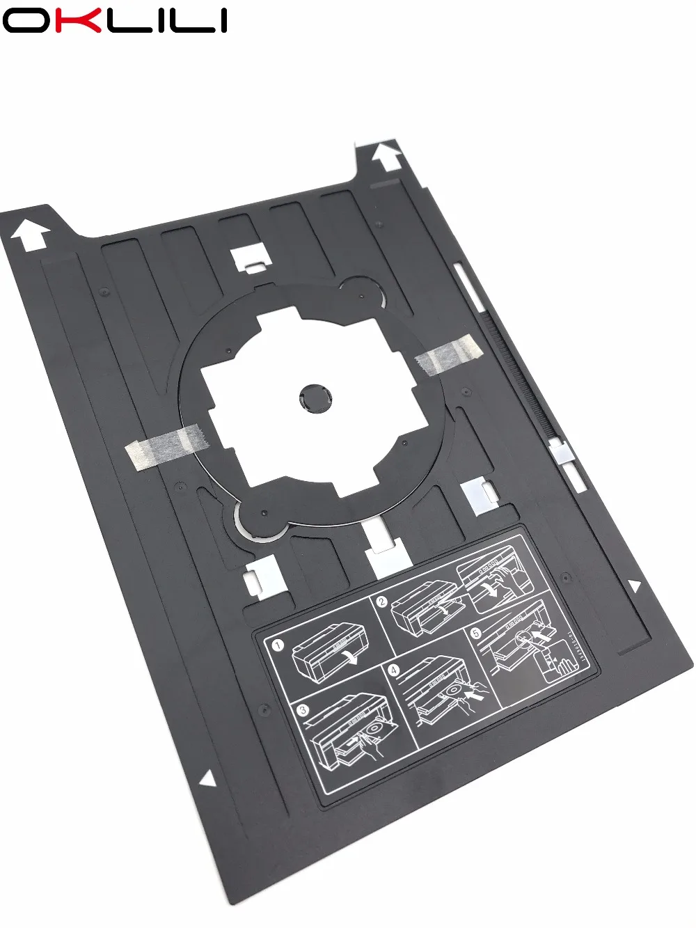 1PCX Print CD DVD VCD tray holder Disc Bracket for Epson 1400 1410 1430 ...