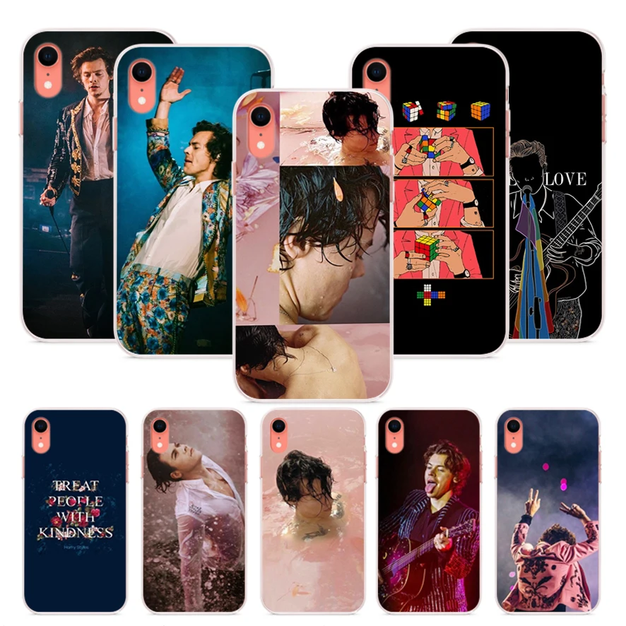 Силиконовый мягкий чехол для мобильного телефона OUTMIX Harry Styles iPhone 6 6s 7 8X5 5S SE plus 8 XR XS