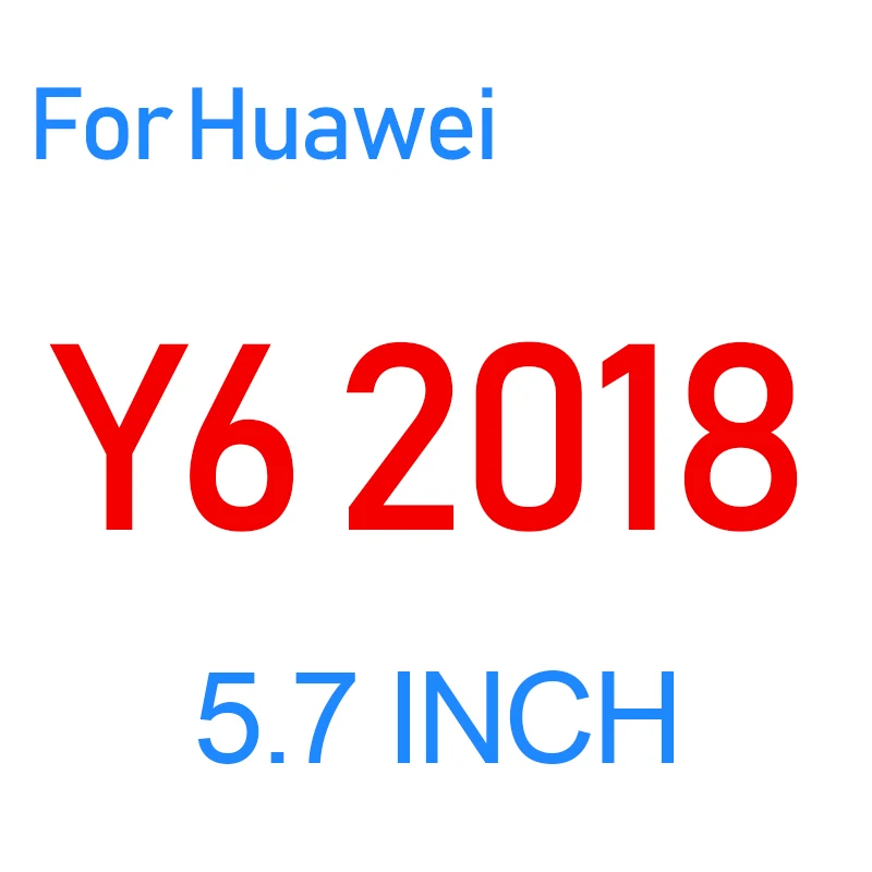 Стекло для huawei Y5 Y6 Y7 Prime защитное стекло на Hauwei Huawey Y 5 6 7 Y защитное закаленное стекло Y52018 Y62018 Y72018 - Цвет: Y6 Prime 2018