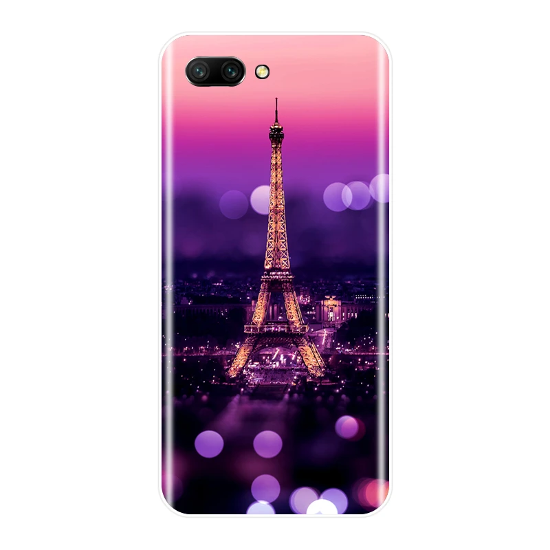 Чехол для телефона Huawei Honor 10 9 8 7 Lite мягкий силиконовый чехол из ТПУ с изображением
