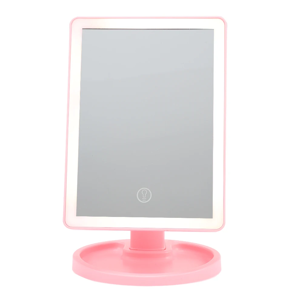Touch Screen LED Make Up Spiegel Tabelle Desktop Machen Up Spiegel Eitelkeit Led Licht Eitelkeit Spiegel Tragbare Verstellbare Kosmetik Spiegel Online