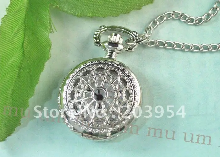 Кварцевые карманные часы для мужчин и женщин 10 шт.|pendant quartz|quartz charmsilver necklace charms |