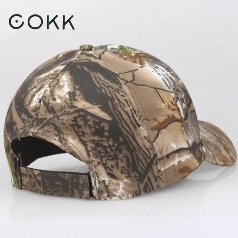 COKK летняя камуфляжная бейсболка Мужская с узором листьев Snapback Головные уборы для мужчин и женщин быстросохнущая Солнцезащитная уличная Солнцезащитная шляпа