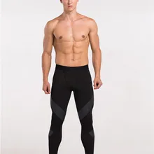 Повседневные мужские компрессионные Брюки Беговые лосины длинные женские брюки в обтяжку Бодибилдинг упражнения дышащие фитнес обтягивающие леггинсы брюки