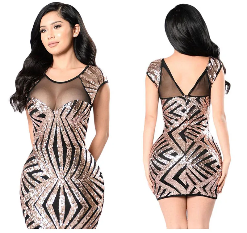 Gold-Sequin-Mesh-Cutout-Sexy-Club-Dress-LC22959-12-3