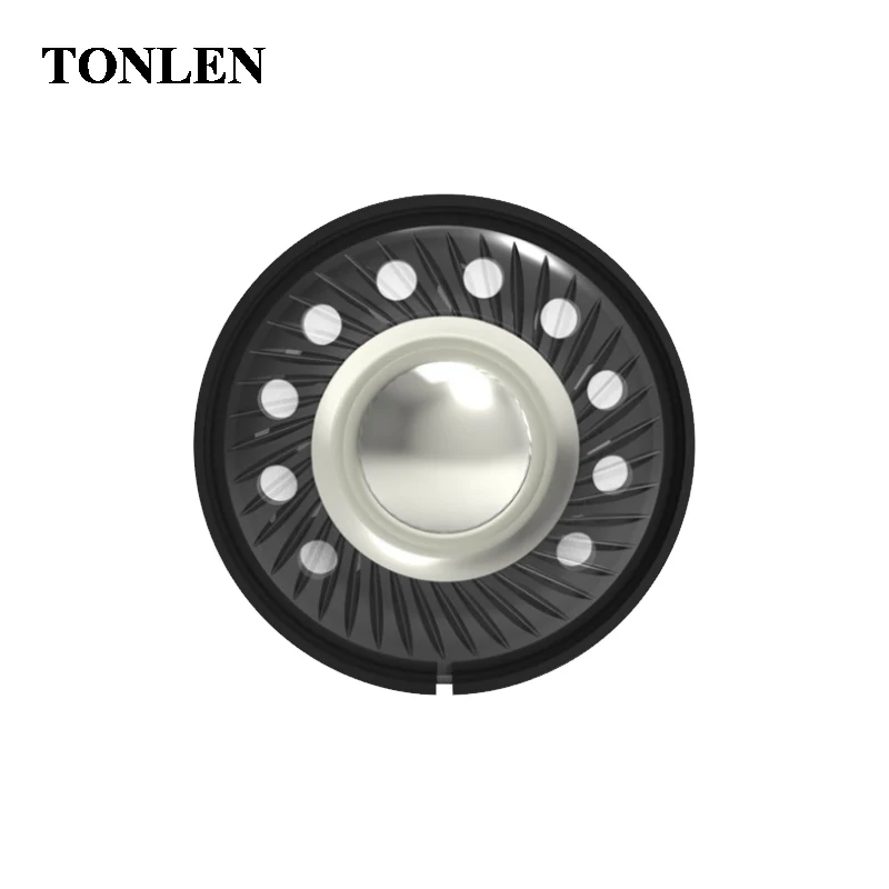 TONLON Bass Headphone Speaker Accessories 40mm Headset Titanium Film Diaphragm Low Frequency Headphone Speaker Unit 2pcs 10pcs
