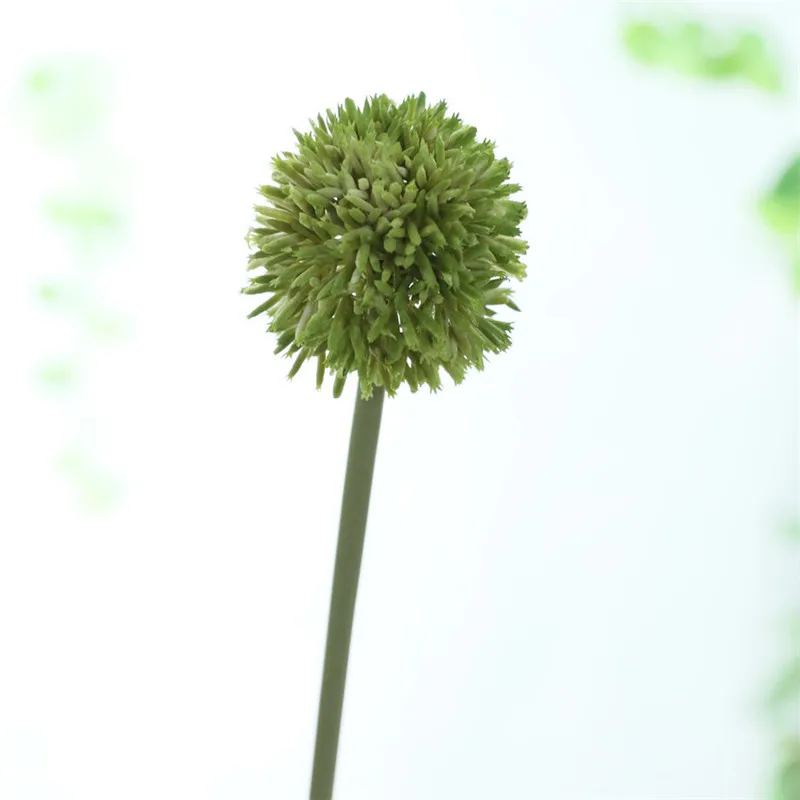 55 см имитация из пластика для лука шар для украшения дома поддельный цветок в горшках Цветочная композиция зеленое растение соответствующие Свадебные украшения - Цвет: Green