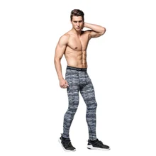 Спортивные Колготки Компрессионные Леггинсы Штаны для бега баскетбольный спортзал Штаны Трико для бодибилдинга бег трусцой обтягивающие леггинсы брюки