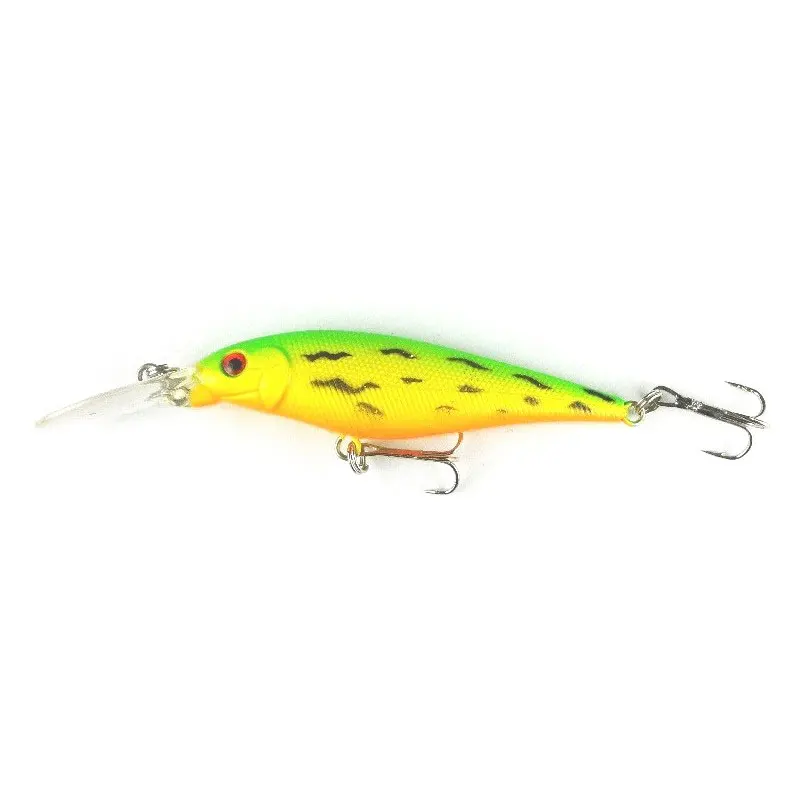 Рыболовная приманка 11CM-10G-6 # крючки Minnow wobbler fish isca искусственные жесткие приманки