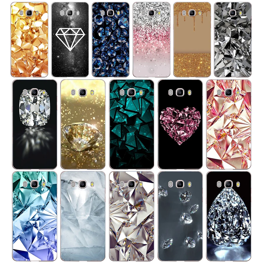 

57DD Crystal Diamond design Soft Silicone Case Cover for Samsung Galaxy a3 a5 2017 A6 A8 2018 j3 j5 j7 2016 2017