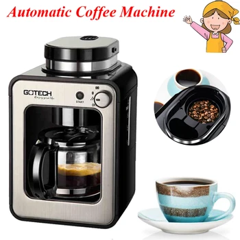 

Automatic Coffee Machine Home Business Coffee Maker New Generation Intelligent Induction Coffee Grinder CM6686A