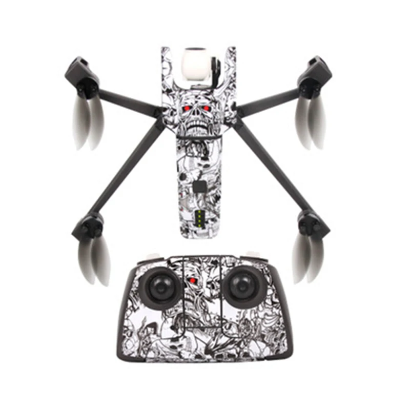 

Waterproof Cool PVC Sticker Decals for Parrot Anafi Remote Control Battery Accessories for Drone Body Shell Protection Skin