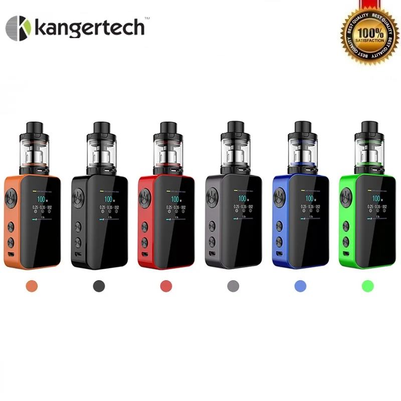 

Original Kangertech Spider 200W Kit with 200W Box Mod & 4ml FIVE 6 Mini Tank Kanger E-cigarettes Kit Built In 4200mAh Battery