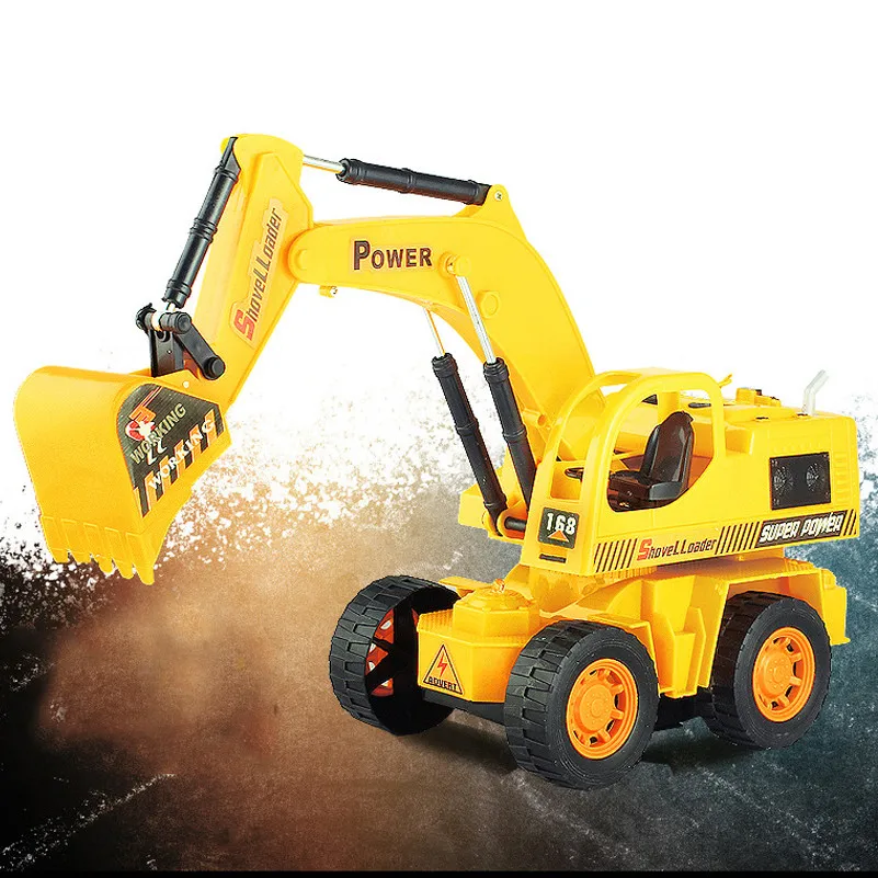 miniature rc excavator
